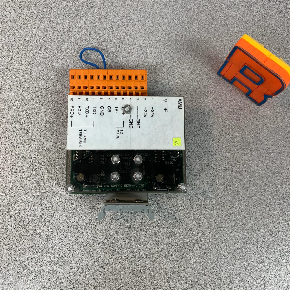 Ian-Conrad Bergan A00081C Communication Interface Module (Used)