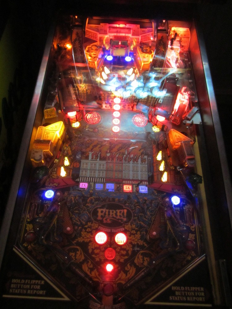 FIRE - NON GHOSTING Lighting Kit custom SUPER BRIGHT PINBALL LED KIT