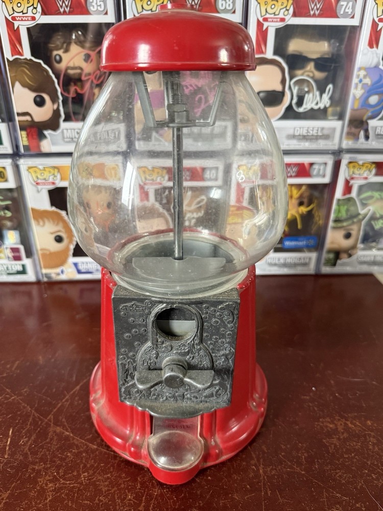 Untested - Vintage Carousel Leaf Junior Gumball Machine