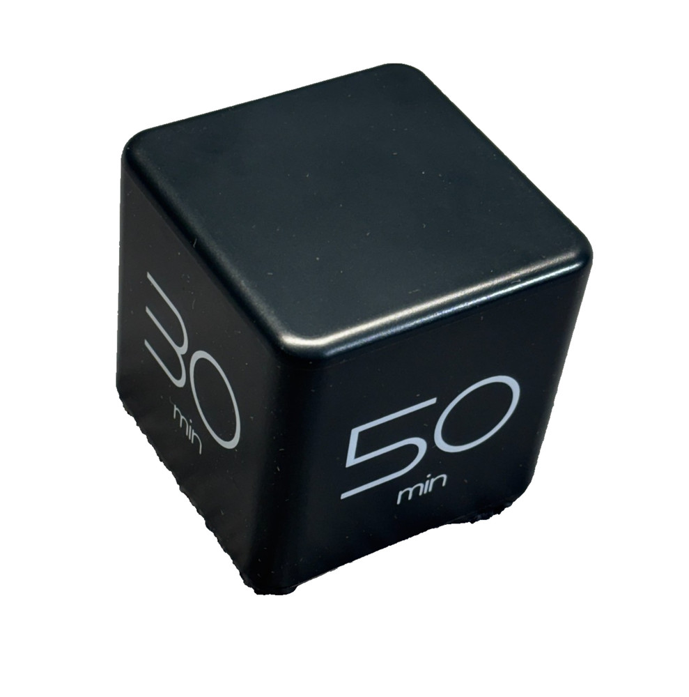 Digital Cube Timer 5 10 30 60 Min Flip Countdown Alarm Kitchen Study