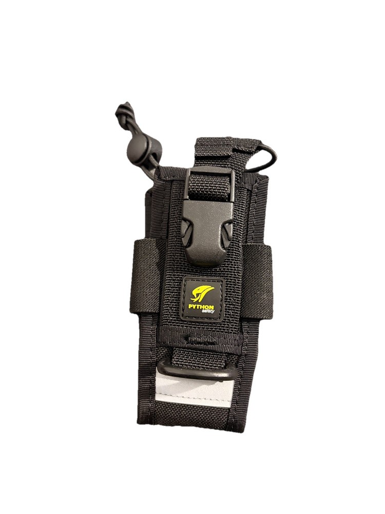 Python 1500088 Adjustable Radio Holster Black
