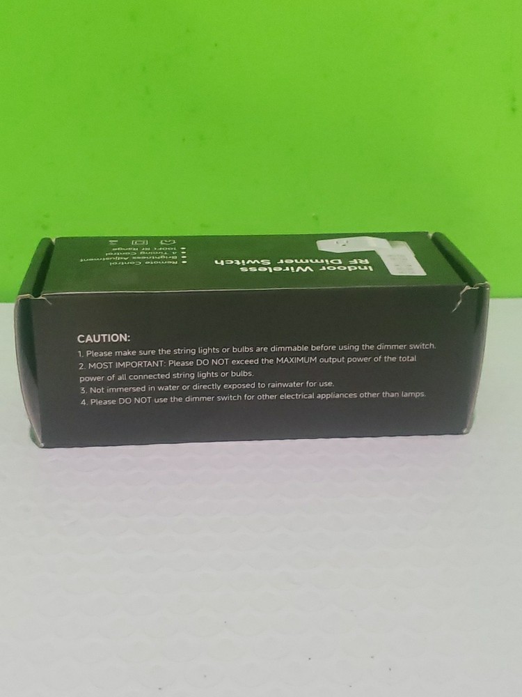 Plug in Dimmer Switch for Lamp with Timer, Remote Control Indoor Dimmer Switch