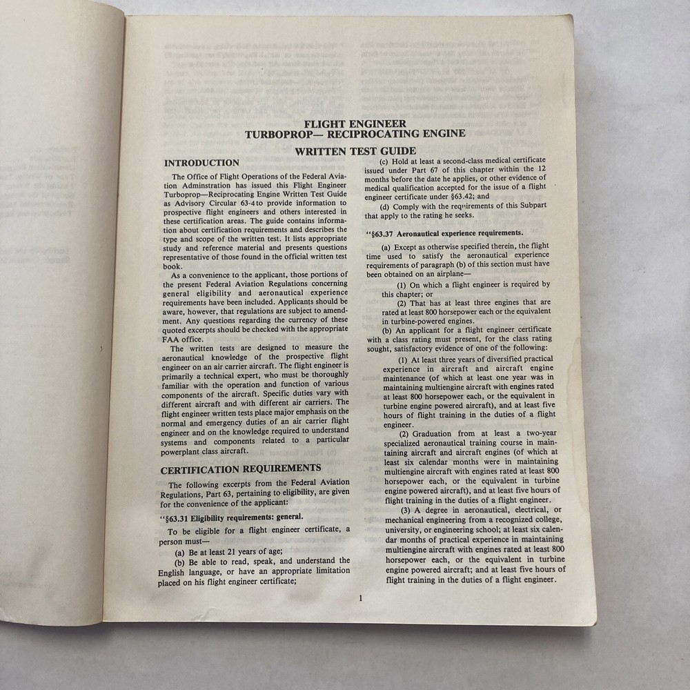 FAA - 2 Books - Turbojet-Basic & Turboprop Reciprocating Engine - Test Guides