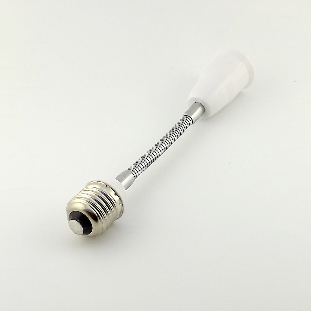 E27 to E27 Light Lamp Flexible Extend Extension Adapter Converter Screw Socket