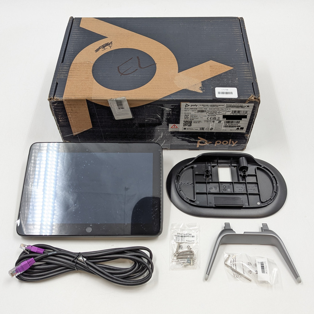 Poly TC10 Touch Controller Panel For Video Confrencing (875K5AA) Black