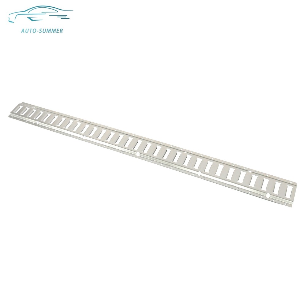 4pc Durable Carbon Steel E Track Tie Down Rail Kit Silver Galvanized Replacement