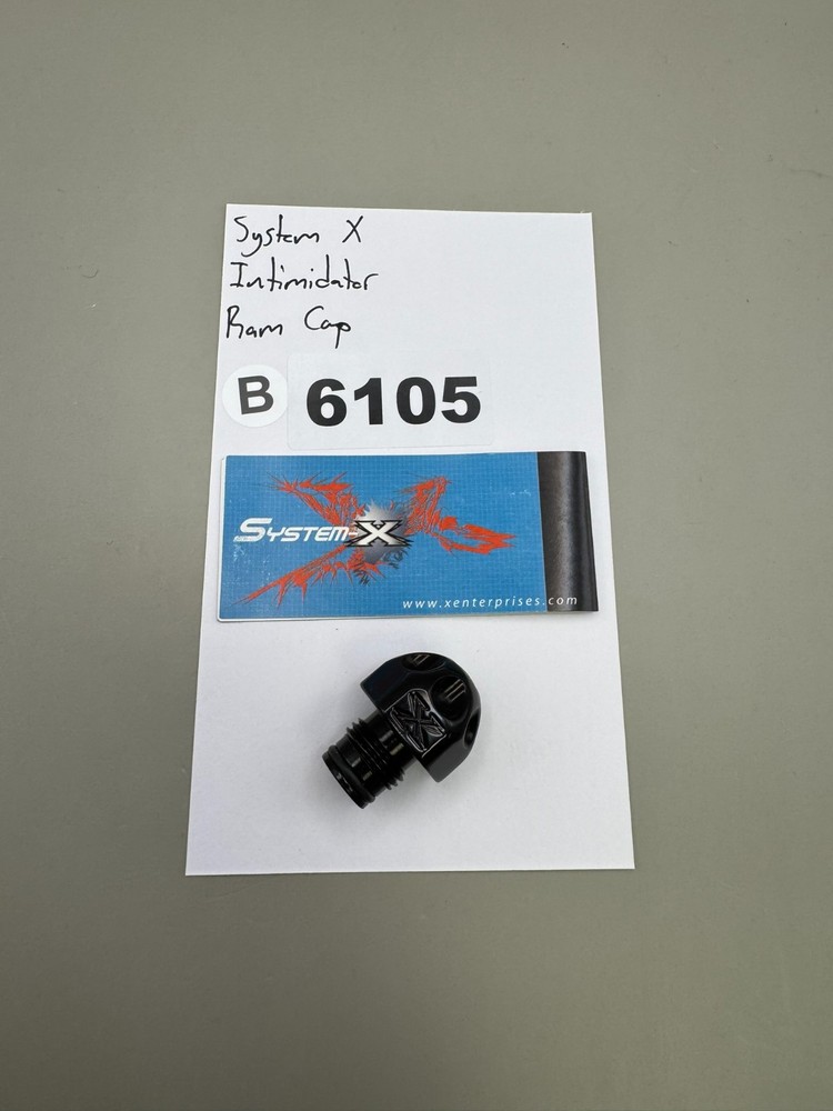System X Intimidator Ram Cap-Gloss Black