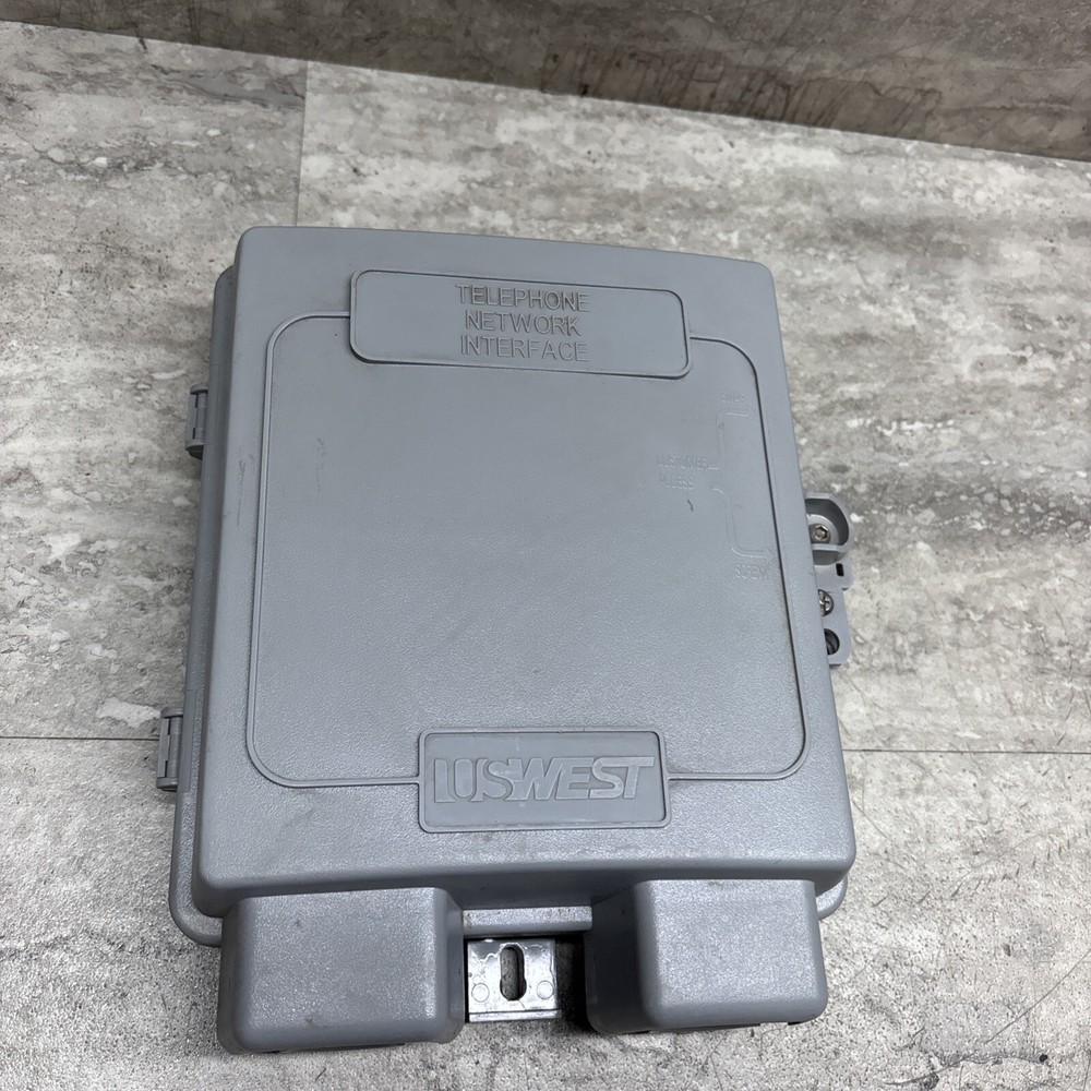 Raychem / US West Telephone Network Interface Device Box