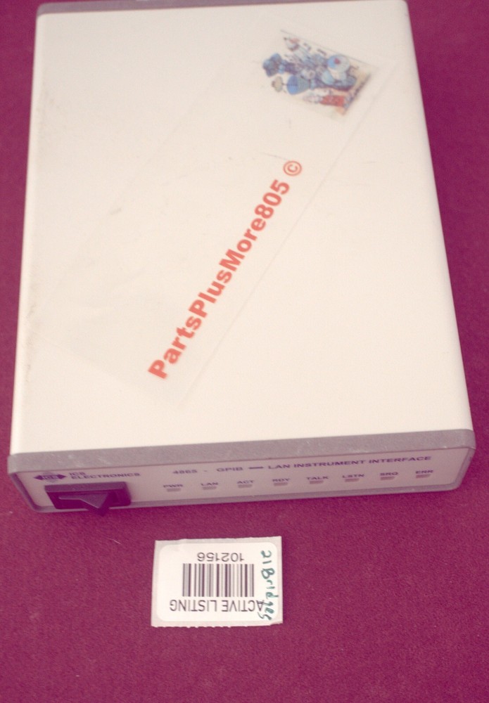 ICS Electronics 4865 GPIB Lan Instrument Interface