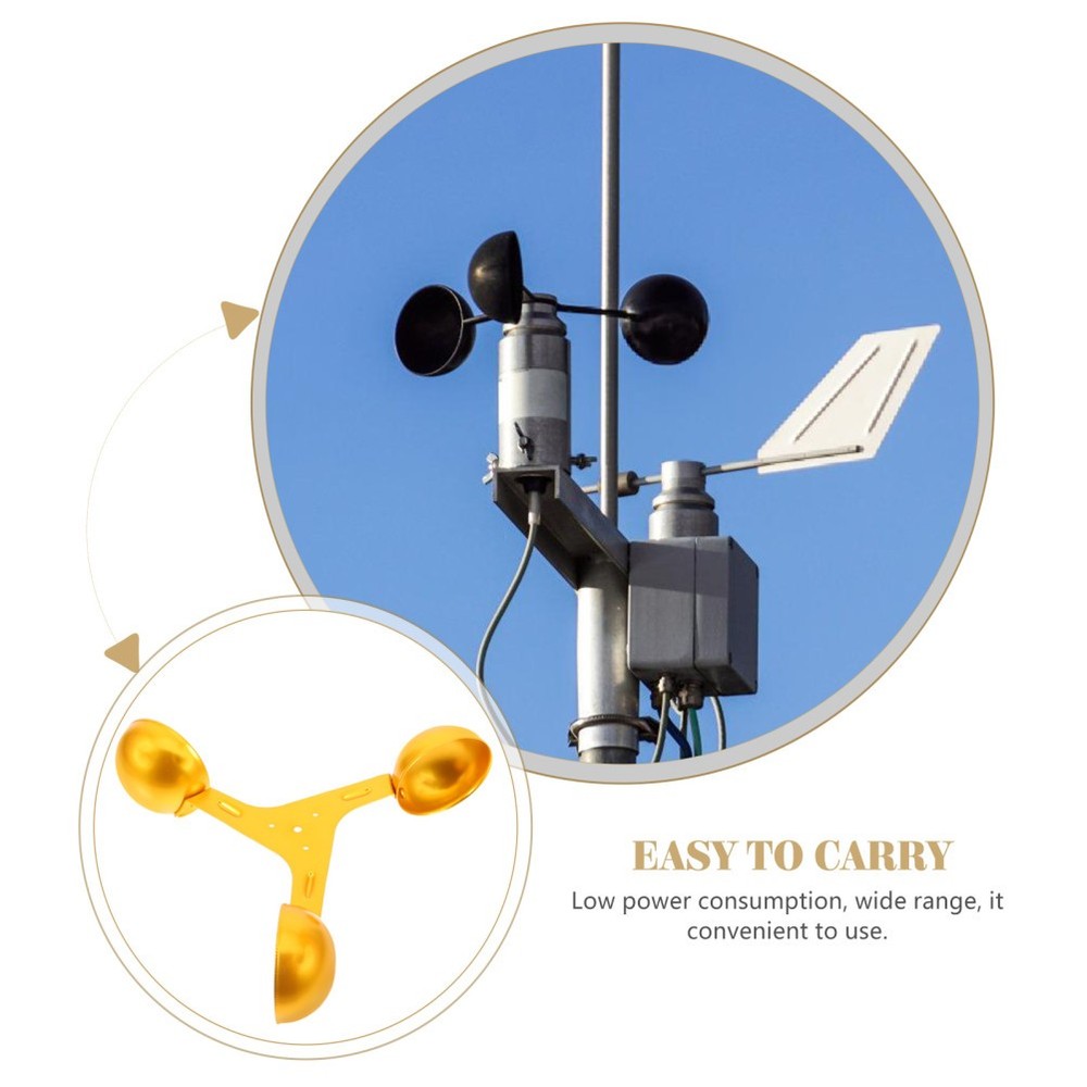 Wind Measurement Tool Anemometer Weather Station Cups Replacement