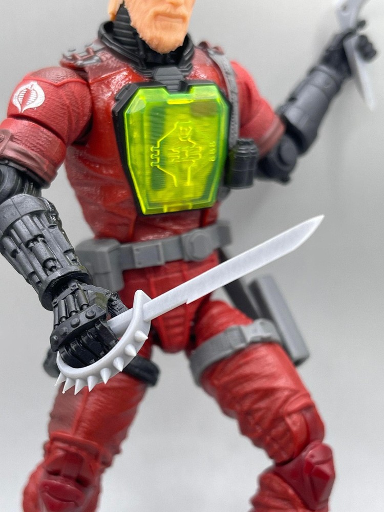 Dagger with spiked handle - 1/12 scale
