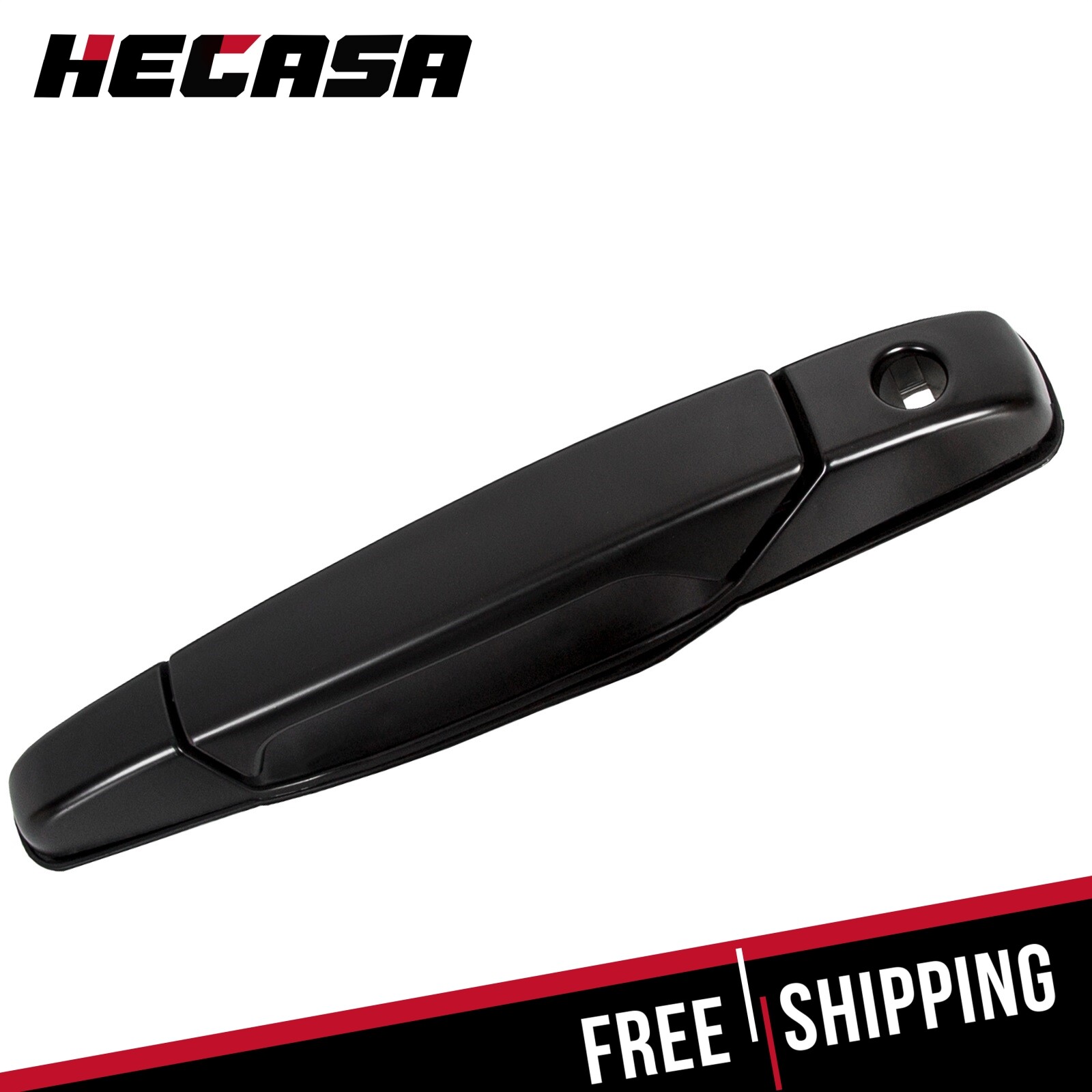 Set of 4 Door Handle Black Front & Rear For Chevy GMC Tahoe Yukon Sierra 07-14