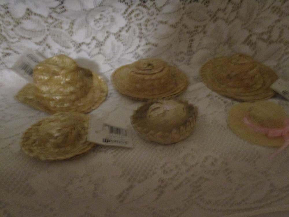 Minature Straw Hats