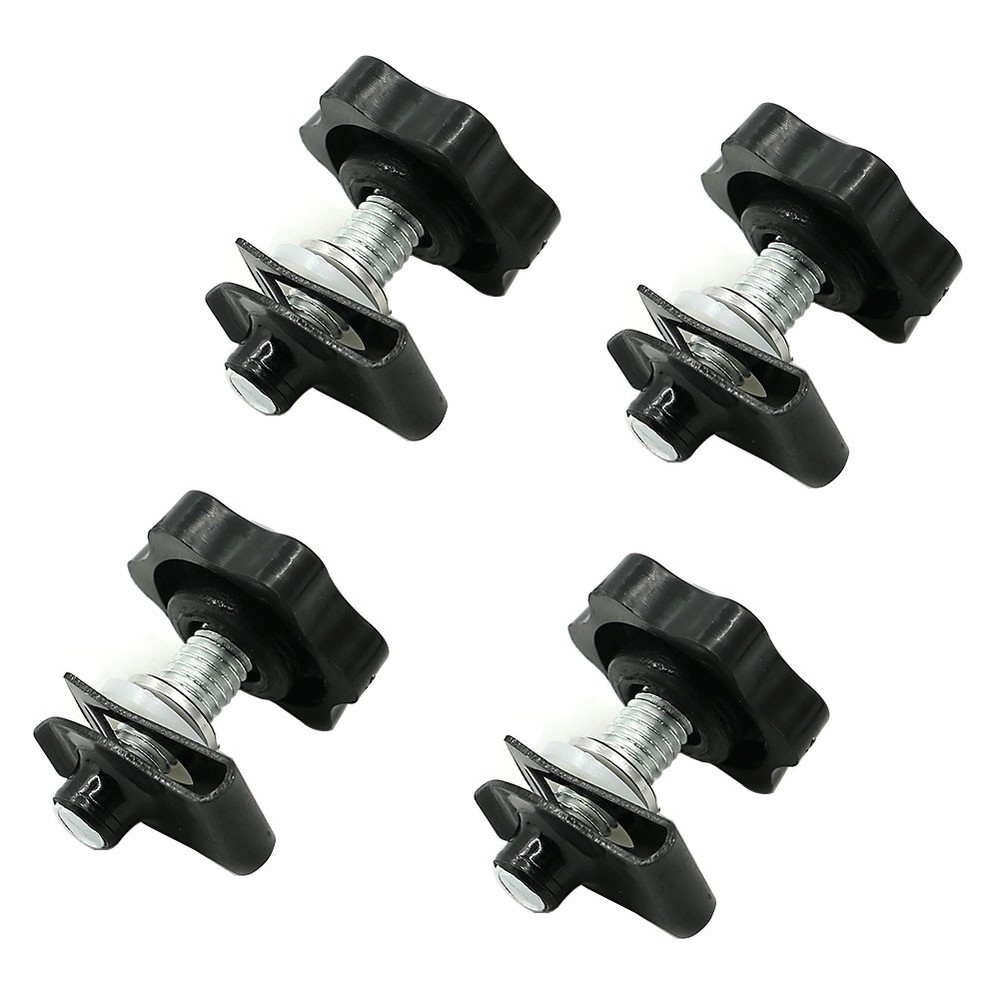 8Pcs Saddlebag Lock Mounting Hardware Security Safe Deterrent For Harley Touring