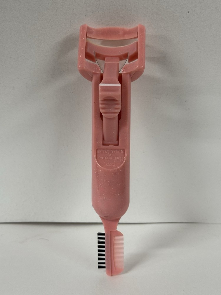 Eyelash curler & eyebrow brush