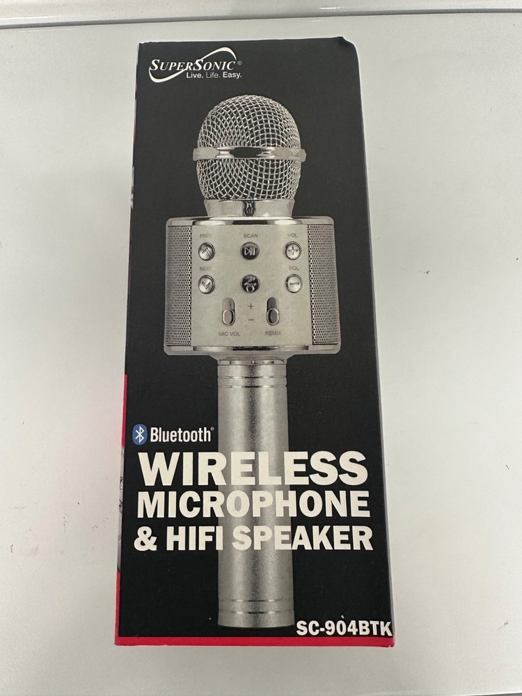bluetooth karaoke wireless microphone speaker