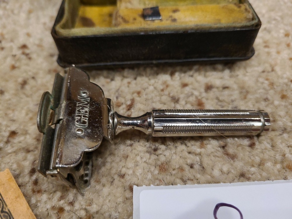 gem De luxe deluxe Model Safety Razor Box