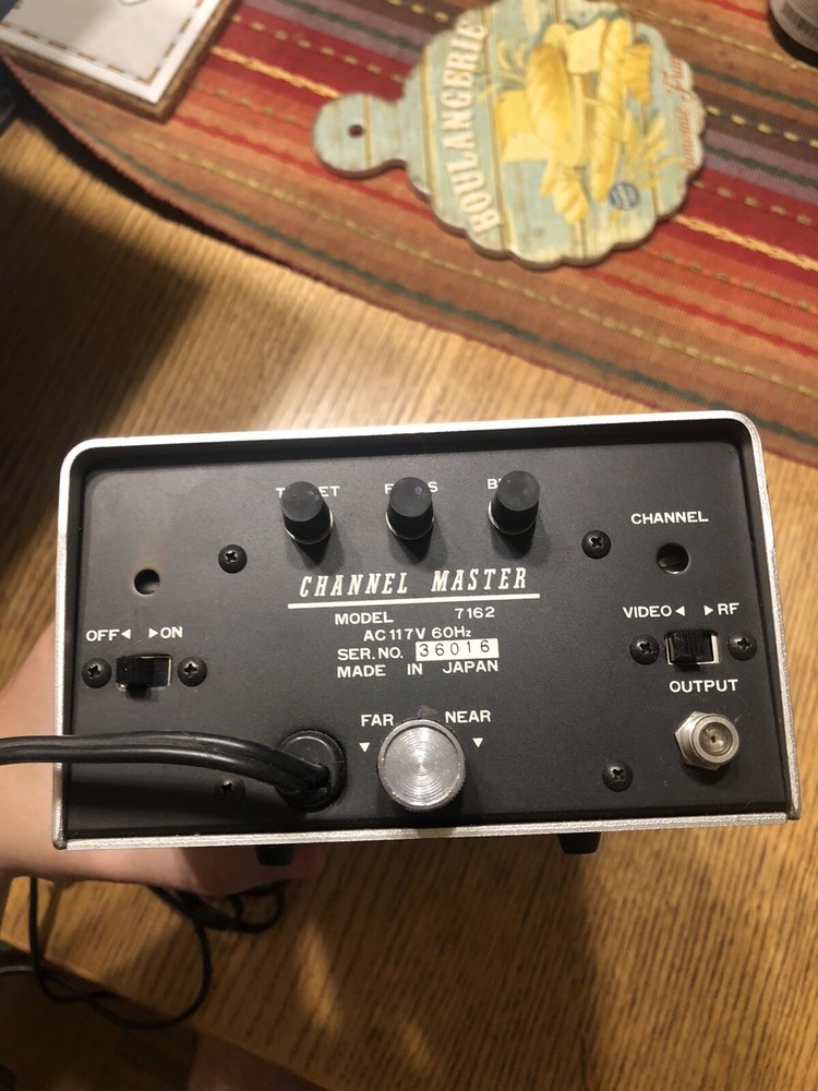 Television Camera Channel Master 7162