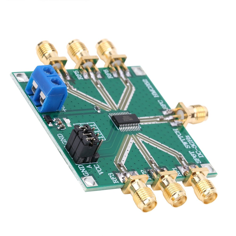 HMC252 VDD+3V to +5V Non-Reflective RF Switch Module Single-Pole 6 Throw Switch