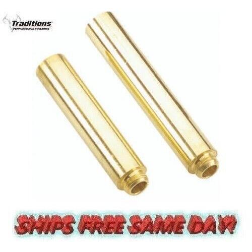 Traditions  Solid Brass Spout Set   75 and 100 Grain Spouts  # A1237    New!