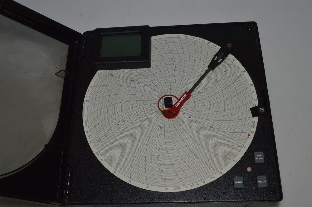 ^^ DICKSON CALIBRATION KT803 TEMPERATURE CHART RECORDER (ELE37)
