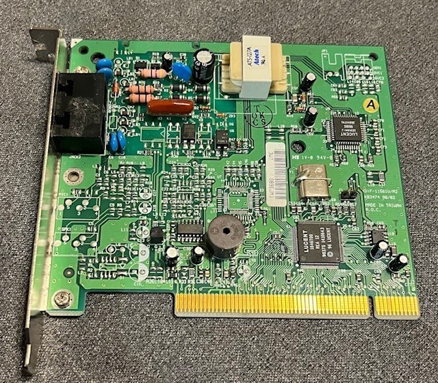 #3 Lucent Technologies 56K PCI Internal Dial up fax modem Card