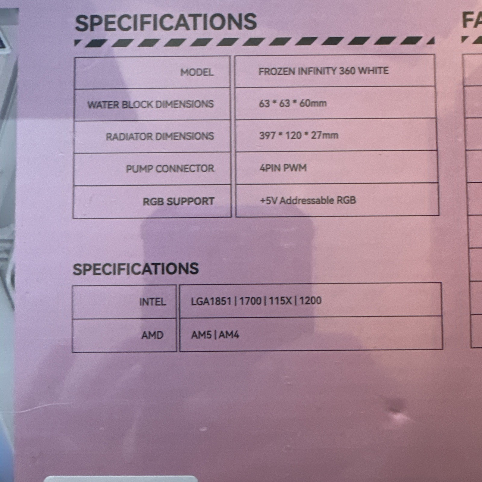 Thermalright Frozen Infinity 360 White