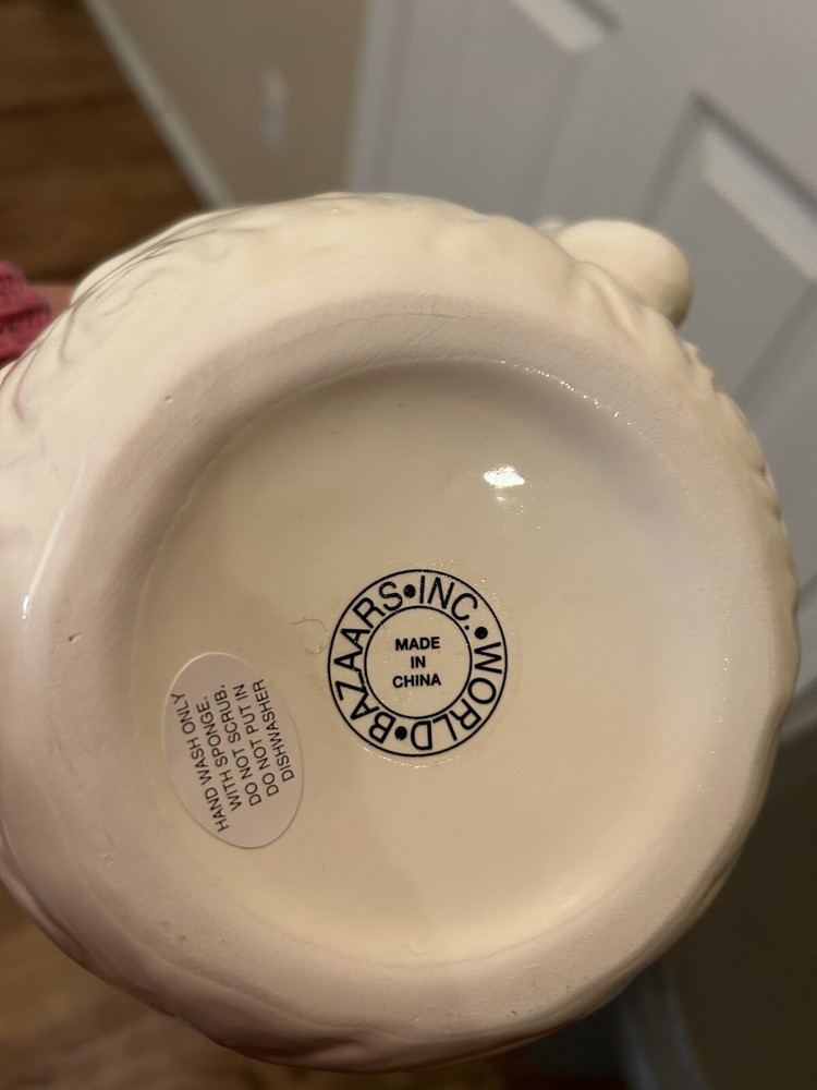 Rose Cherub Collection Pitcher W Box Vintage
