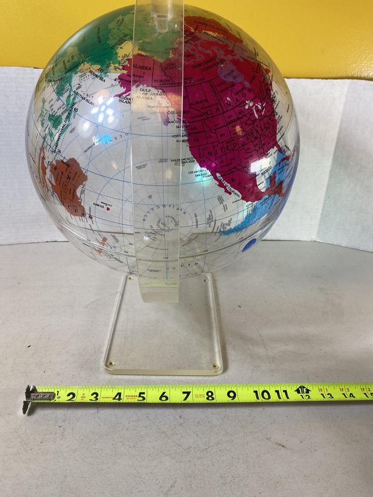 Spherical Concepts M. A. Buikema Clear Plastic Globe 2S5