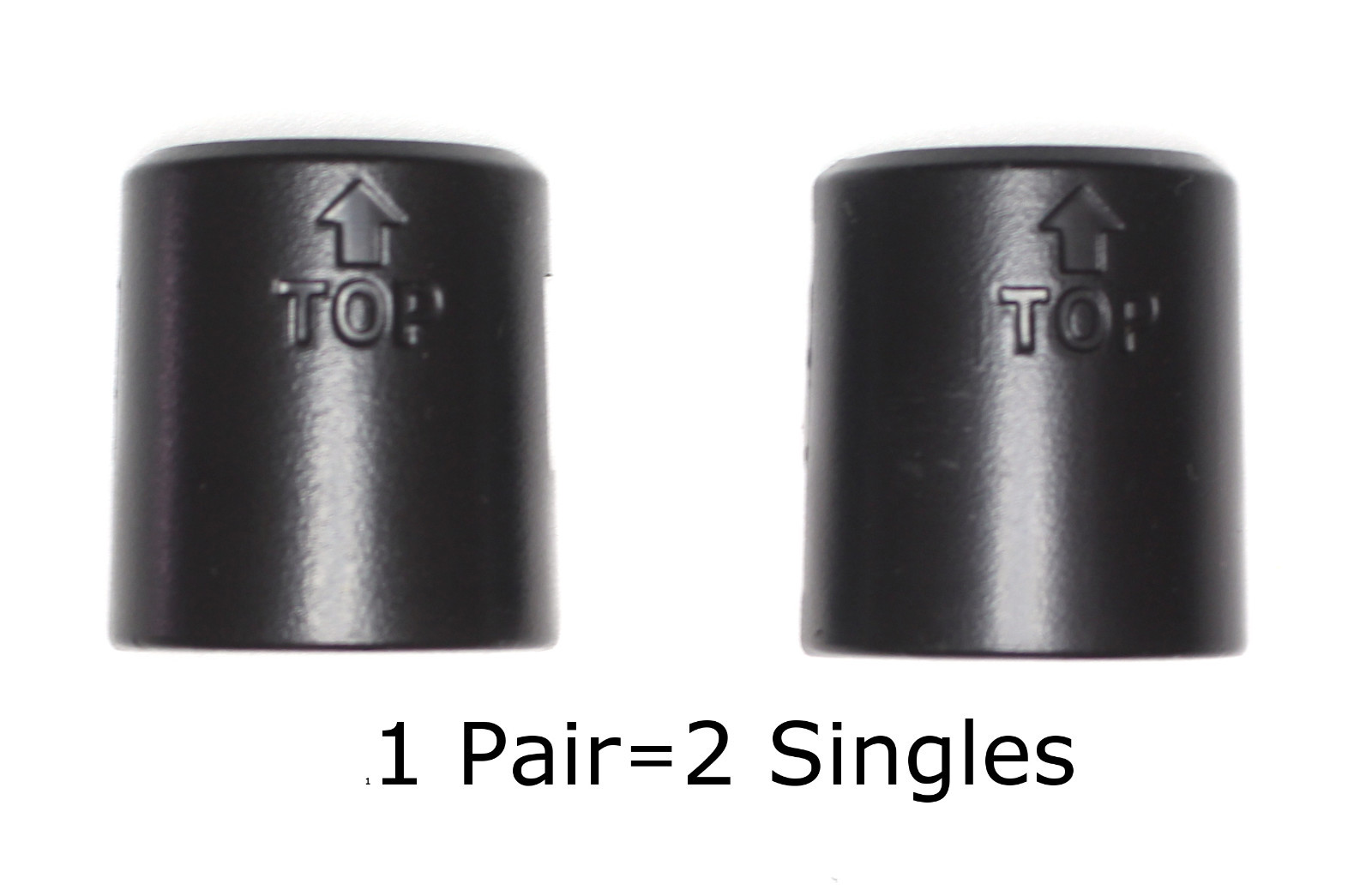 1" Diameter Wire Shelf Clips Shelving Split Sleeves Lock Locking Plastic 4 pair