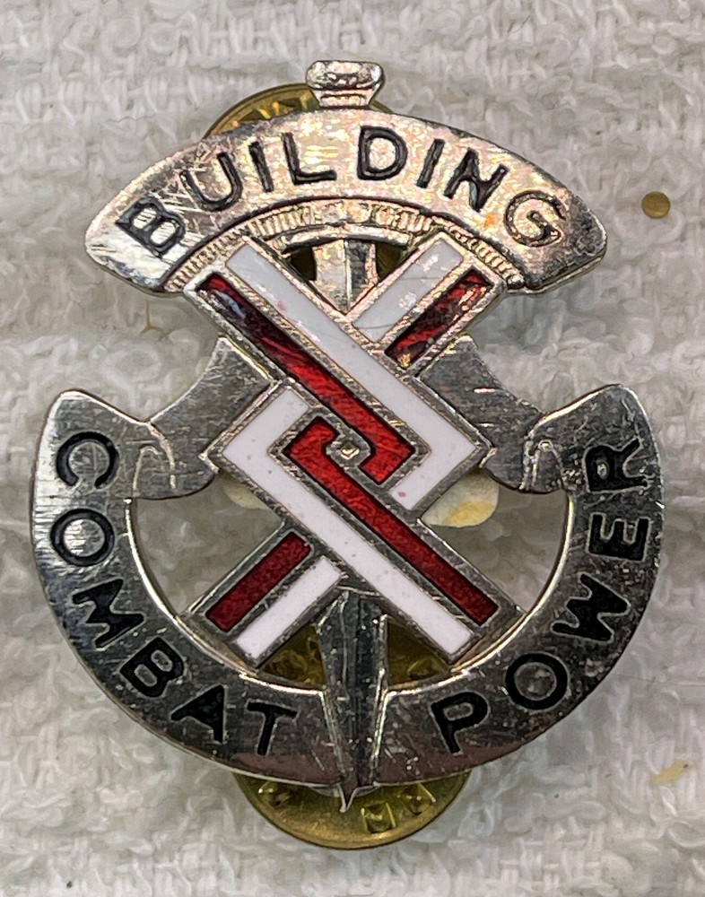 Original:   20th  Enginner Bde.   DI / DUI / crest   KCB  72025   31