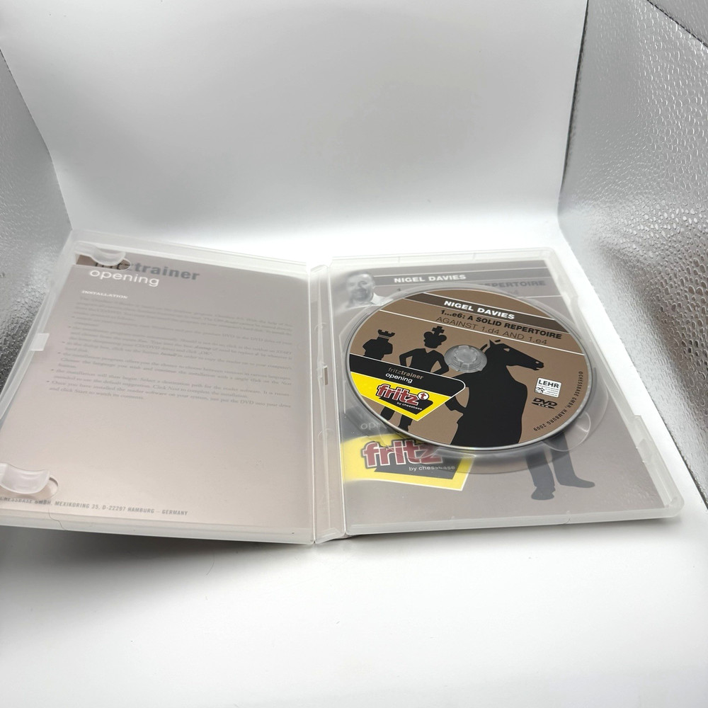 Nigel Davies Fritz Trainer by ChessBase A Solid Repertoire Chess