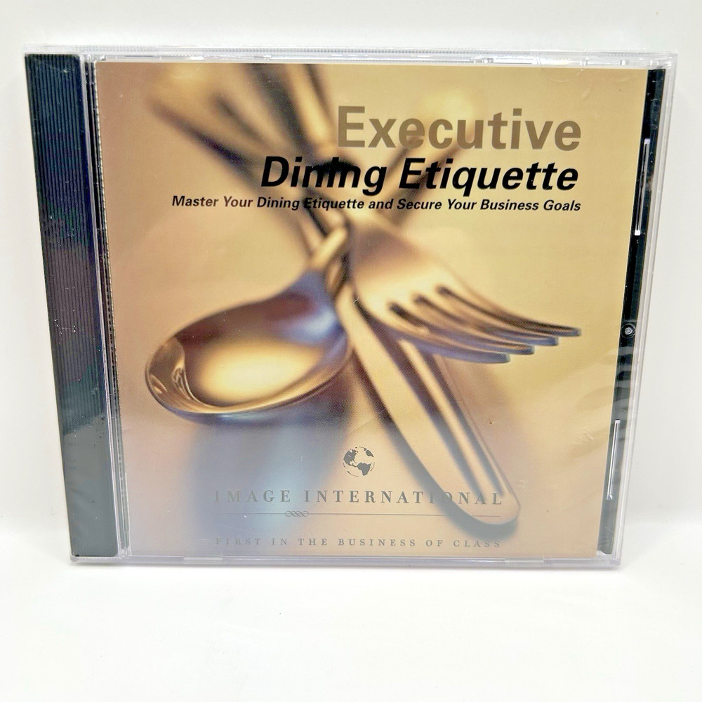 Executive Dining Etiquette Learning CD-ROM 2003