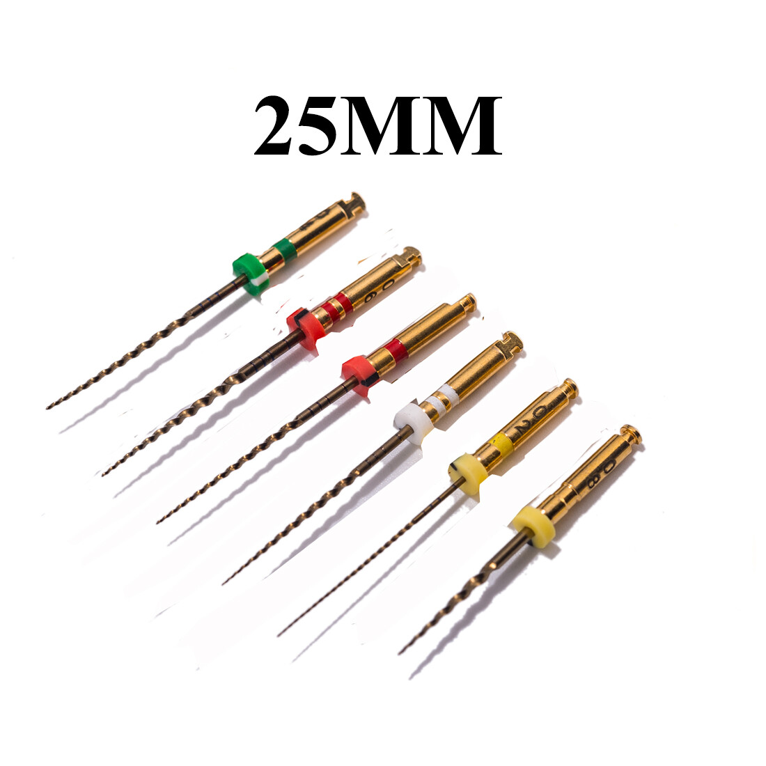 10Pk Dental Endo Rotary Files X3 Pro Gold endodontic engine NITI File 21/25/31MM