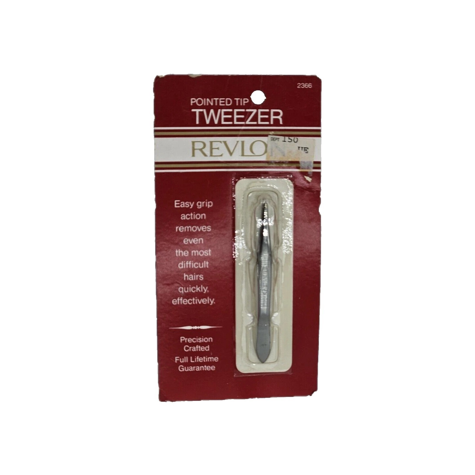 Revlon Pointed Tip Tweezer 2366 Cards are Imperfect