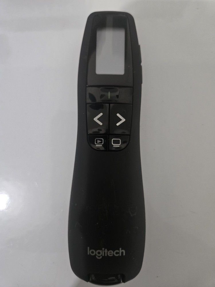 Logitech Laser Presentation Remote, Black Model # R-R0009 - NO USB