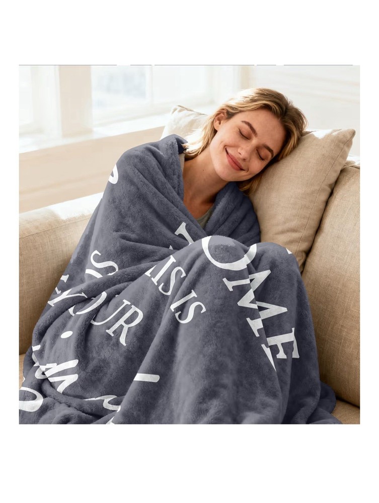Awesome Reminder Blanket Grey