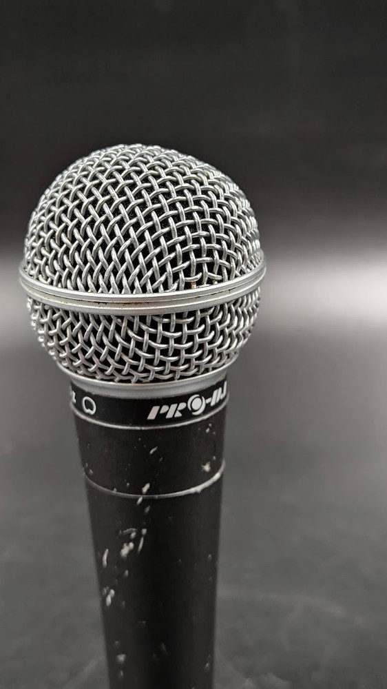 PRO-DJ PDM-3 Dynamic Microphone Used Working Black