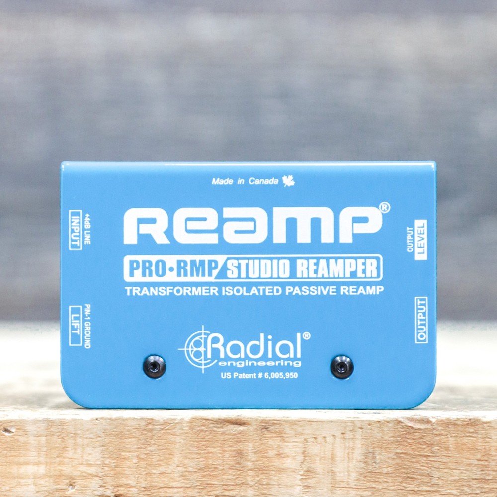 Radial Engineering ProRMP Studio Reamper Transformer Isolated Passive Reamper