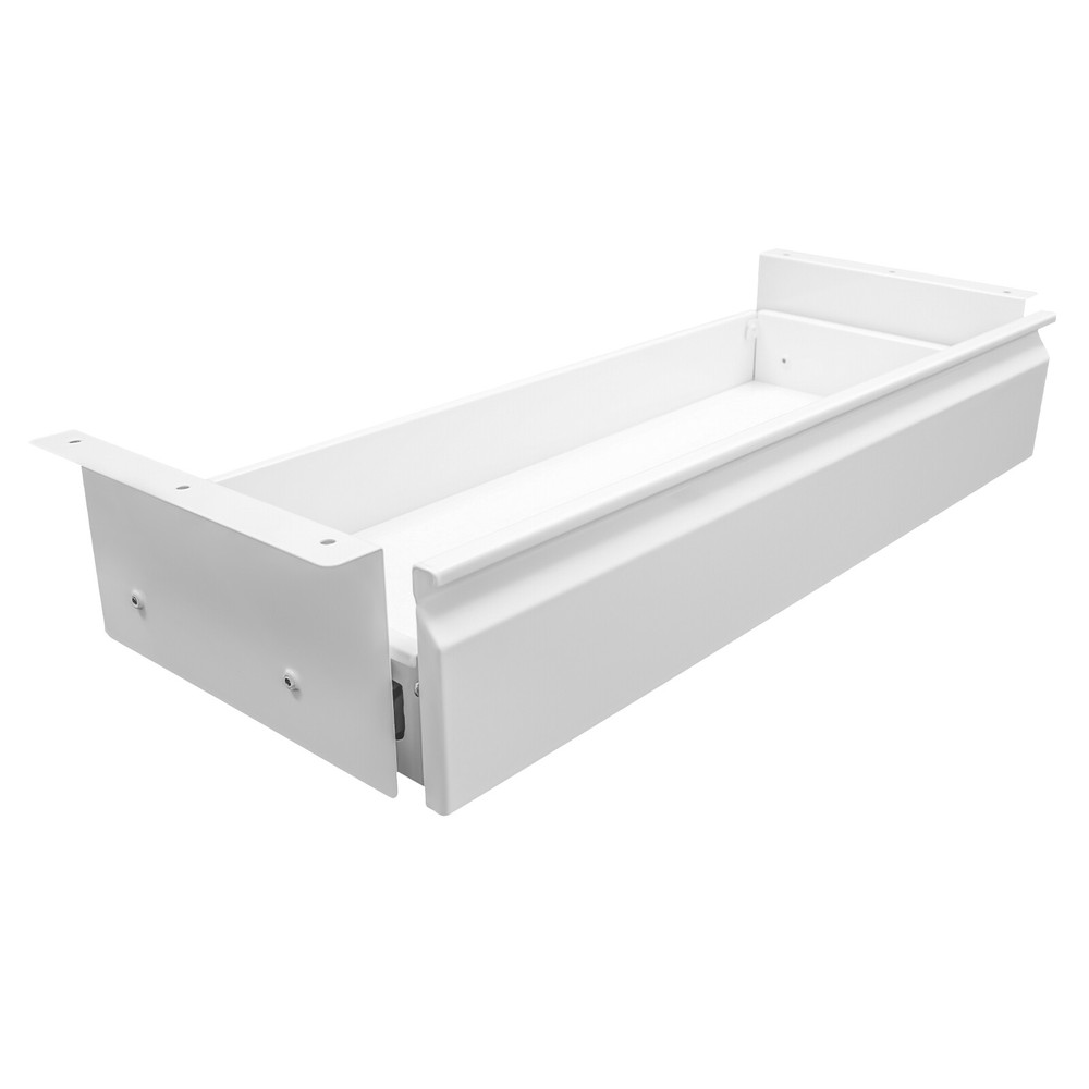 Space Saver Sliding Under Desk Storage Drawer Pull-out Drawer for Sit Stand Work
