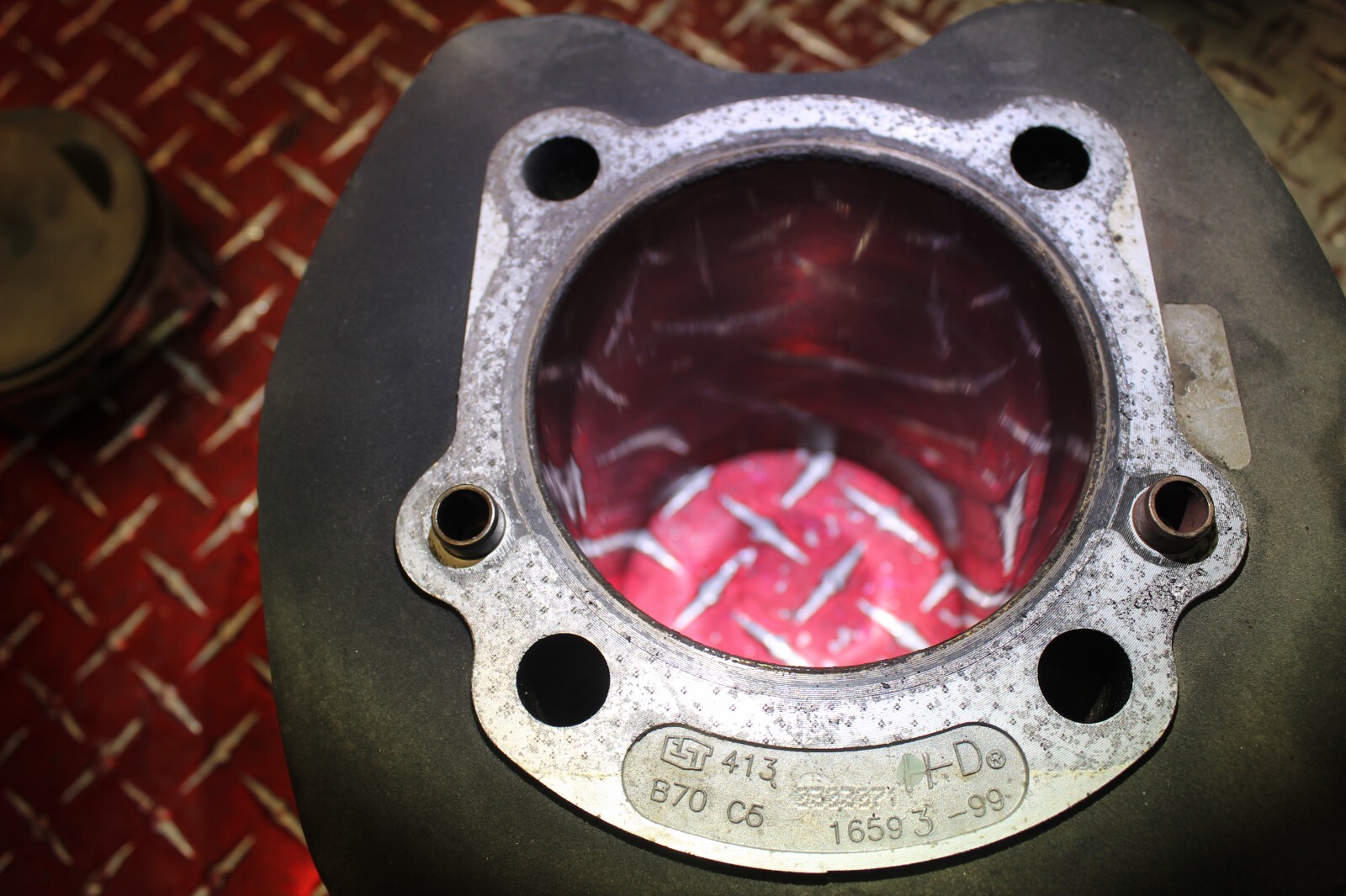 2007 HARLEY DAVIDSON HERIATGE SOFTAIL 96 OEM STOCK CYLINDER JUGS & PISTONS HST26