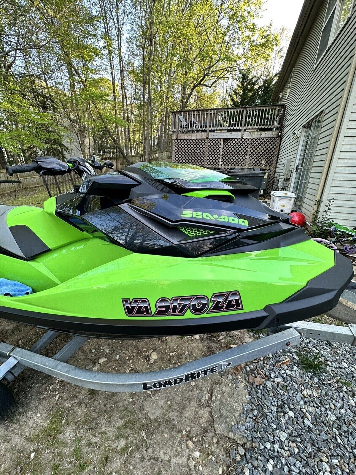 JET SKI Custom Registration Numbers Decals Stickers