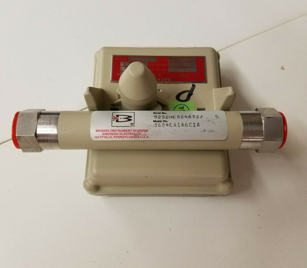 Brooks 1/2" NPT High Pressure Thru-Flow Indicator 3604EA1A6C1A