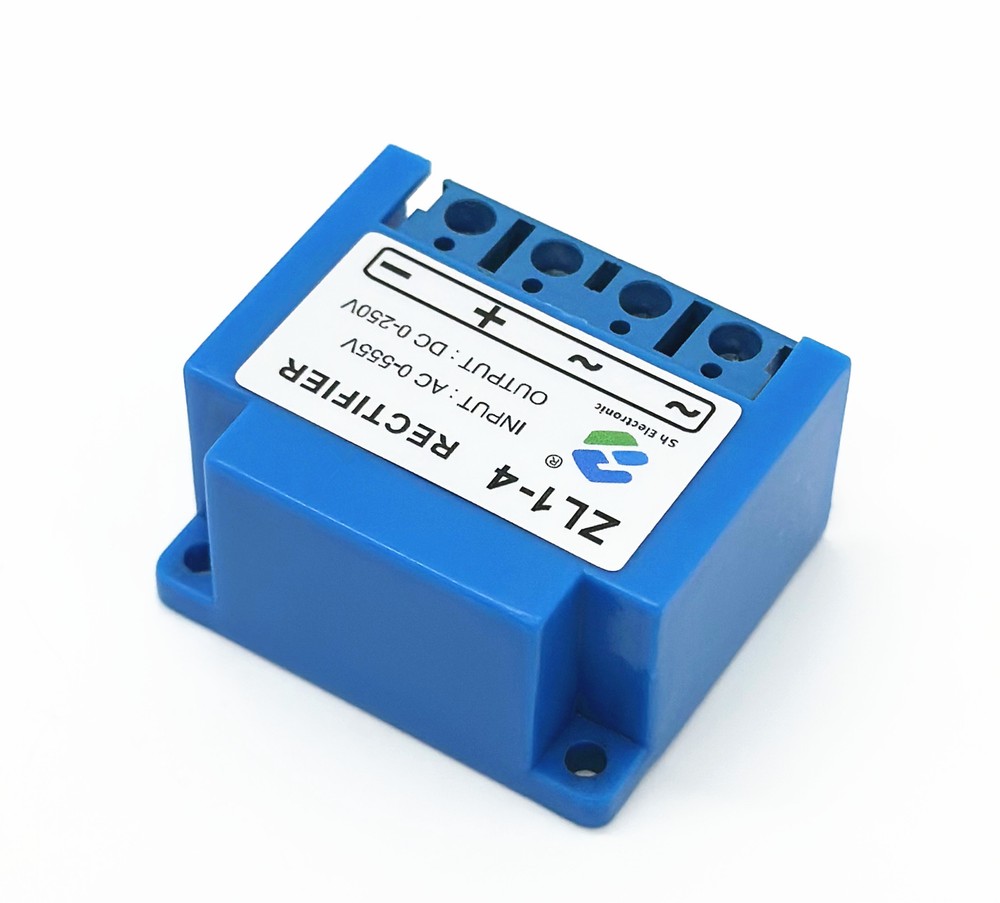 ZL1-4 half wave Brake Rectifier module Input: AC0-555V Output: DC0-250V