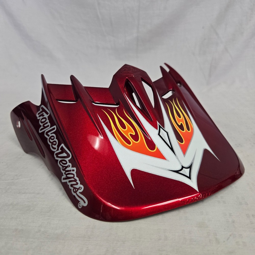 Troy Lee Designs TLD SE Orbit Helmet Replacement Visor Flame Red