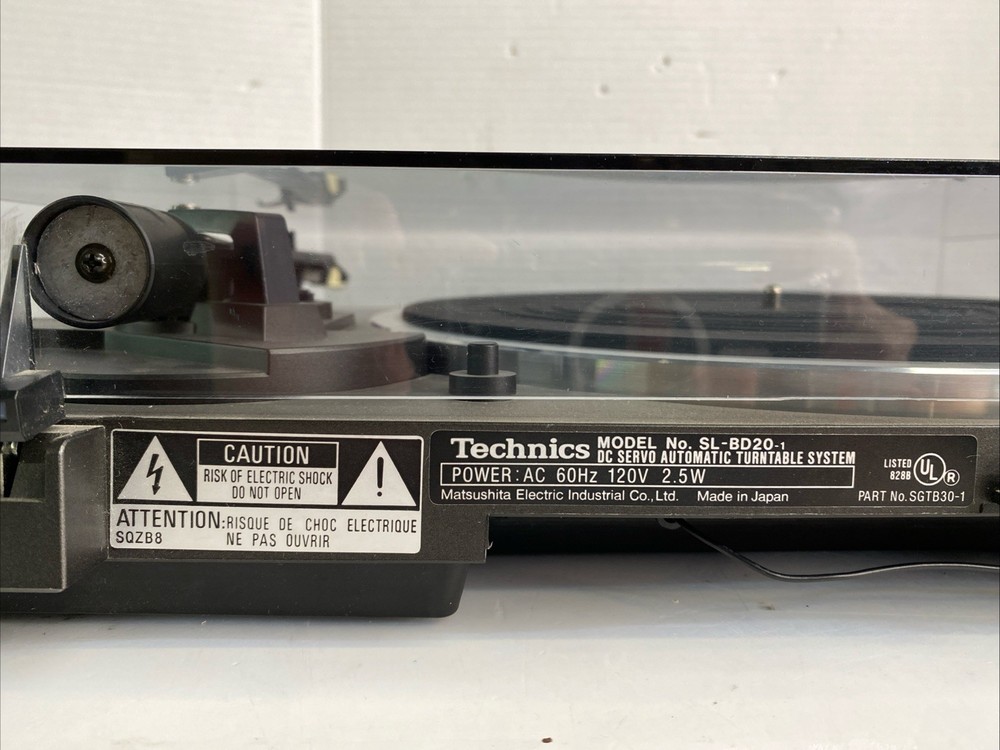 Technics SL-BD20D DC Servo Automatic Turntable System - Fair