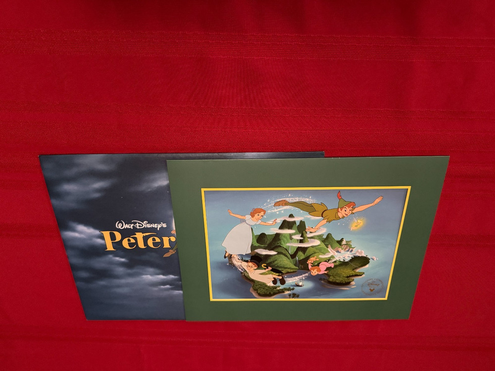 Disney's PETER PAN Exclusive Commemorative Lithograph