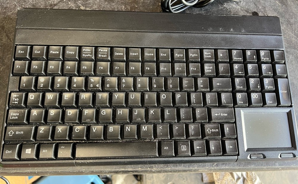 Cherry POS Keyboard SP0S G86 TESTED