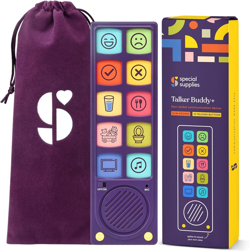 AAC Communication Device for Speech Therapy, Talker Buddy Communication Device