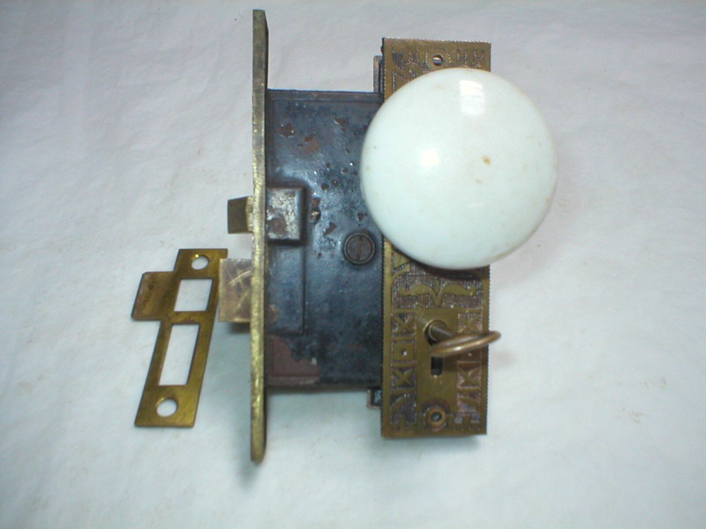 Antique Victorian Era Door Hardware